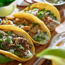 Enjoy tacos in our Mexican fiesta on Tuesdays at Rapids Riverside Bar & Grill in South Range WI.
