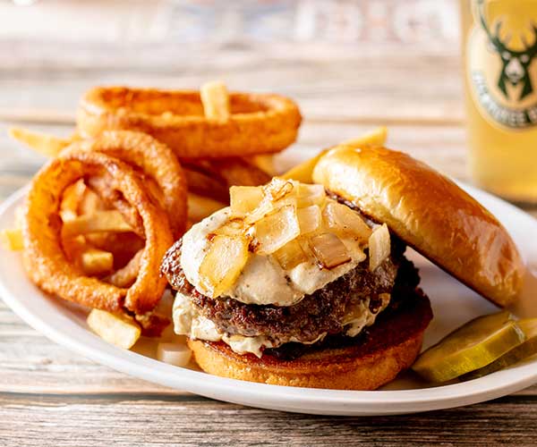 Find burgers and more on location at Rapids Riverside Bar & Grill in South Range WI.